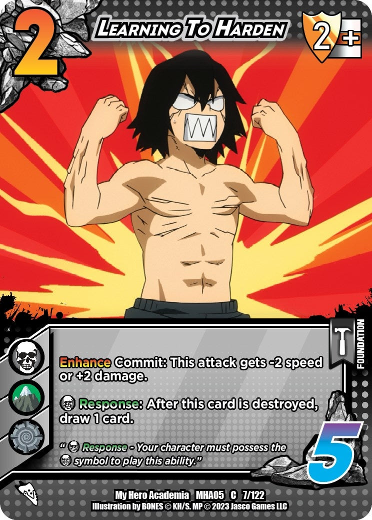 Image for Learning To Harden (UniVersus: My Hero Academia: Undaunted Raid) (7/122) - UniVersus