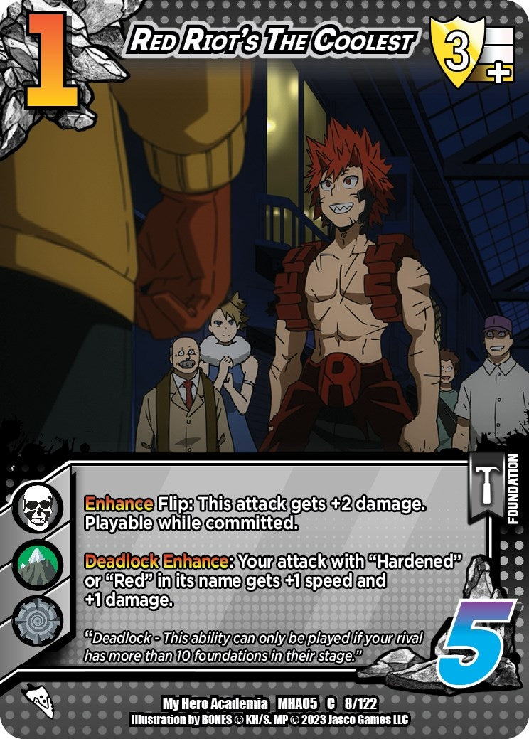 Image for Red Riot's The Coolest (UniVersus: My Hero Academia: Undaunted Raid) (8/122) - UniVersus