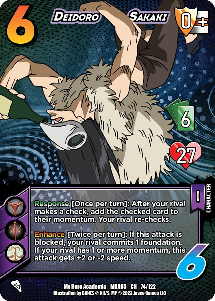 Image for Deidoro Sakaki (UniVersus: My Hero Academia: Undaunted Raid) (74/122) - UniVersus