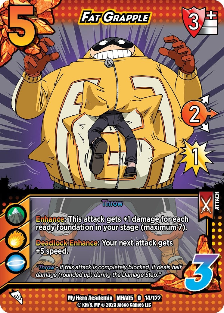 Image for Fat Grapple (UniVersus: My Hero Academia: Undaunted Raid) (14/122) - UniVersus
