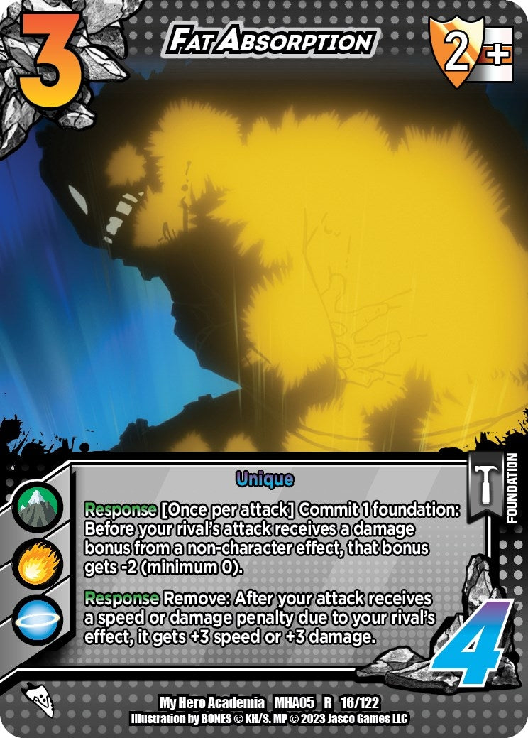 Image for Fat Absorption (UniVersus: My Hero Academia: Undaunted Raid) (16/122) - UniVersus