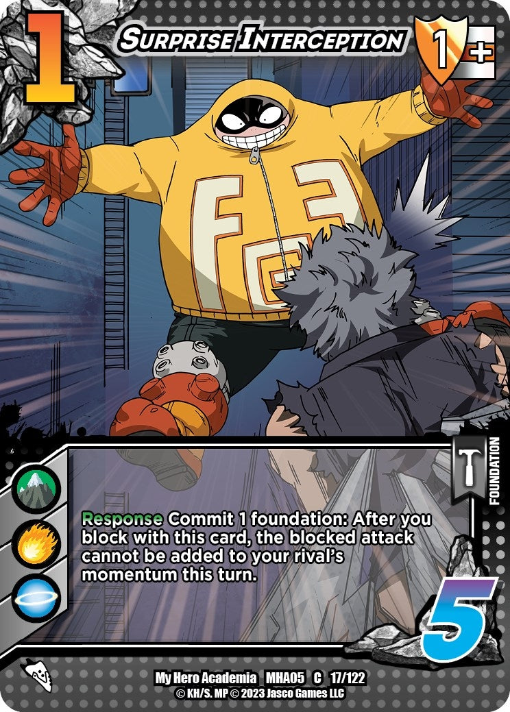 Image for Surprise Interception (UniVersus: My Hero Academia: Undaunted Raid) (17/122) - UniVersus