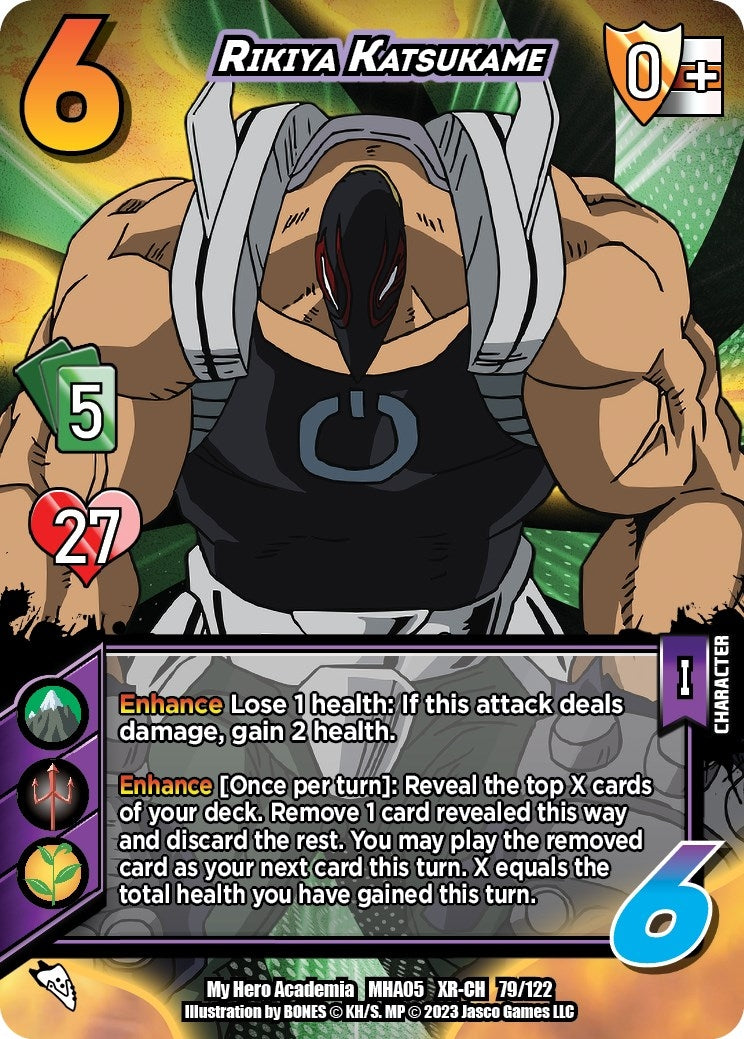 Image for Rikiya Katsukame (XR-CH) (UniVersus: My Hero Academia: Undaunted Raid) (79/122) - UniVersus