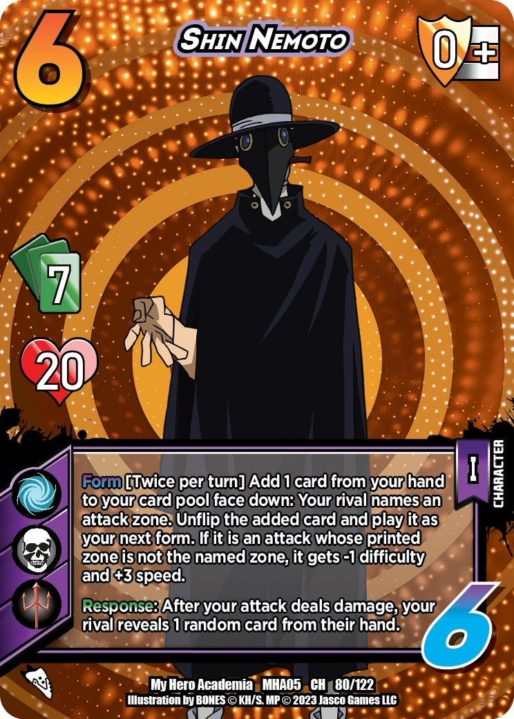 Image for Shin Nemoto (UniVersus: My Hero Academia: Undaunted Raid) (80/122) - UniVersus