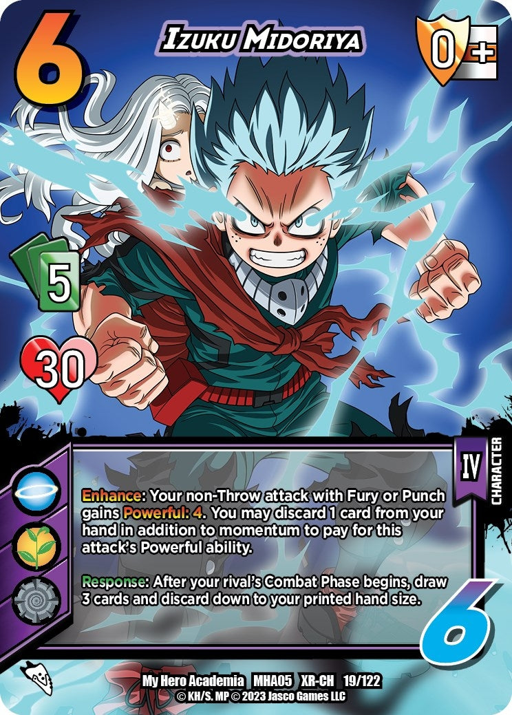 Image for Izuku Midoriya (XR-CH) (UniVersus: My Hero Academia: Undaunted Raid) (19/122) - UniVersus