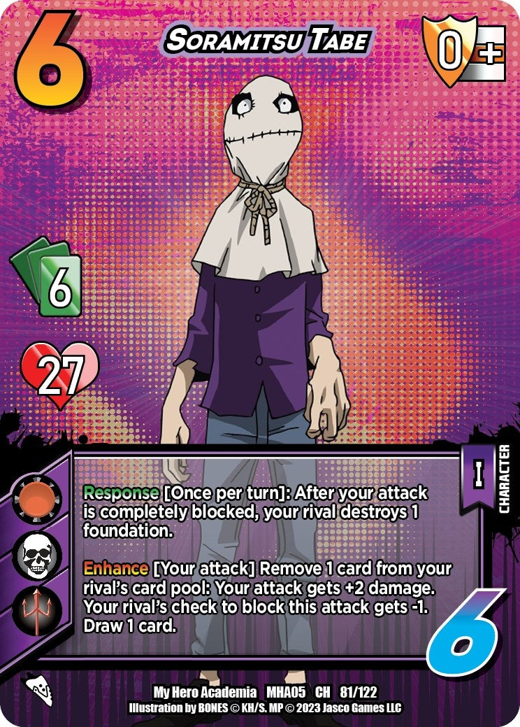 Image for Soramitsu Tabe (UniVersus: My Hero Academia: Undaunted Raid) (81/122) - UniVersus