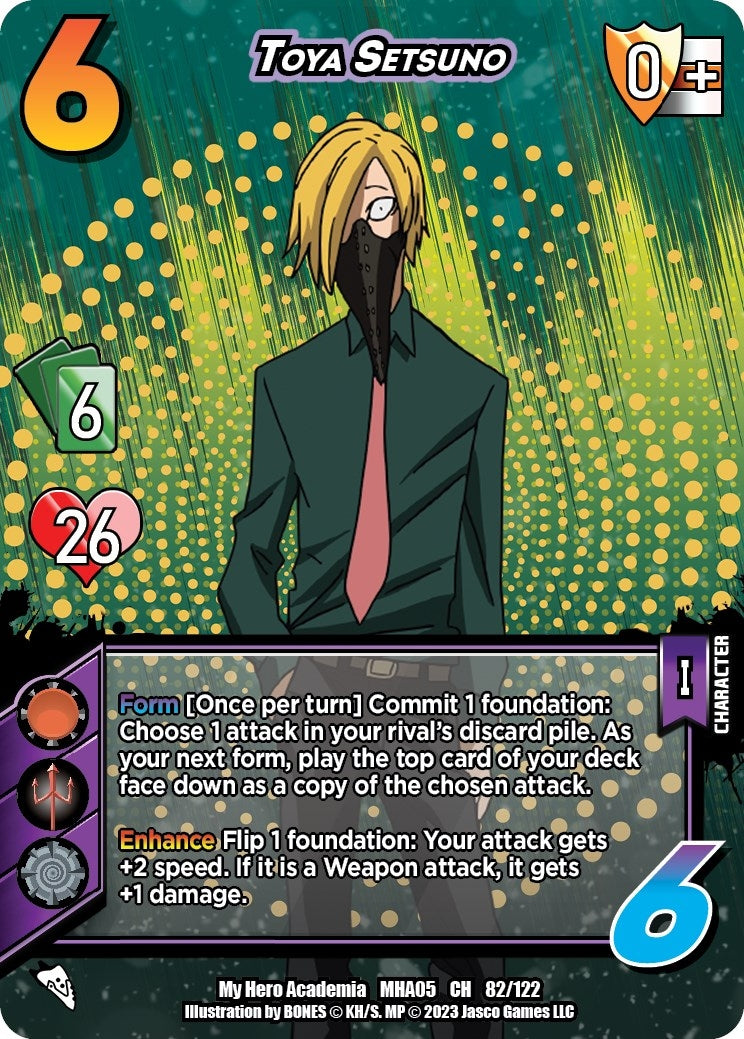 Image for Toya Setsuno (UniVersus: My Hero Academia: Undaunted Raid) (82/122) - UniVersus