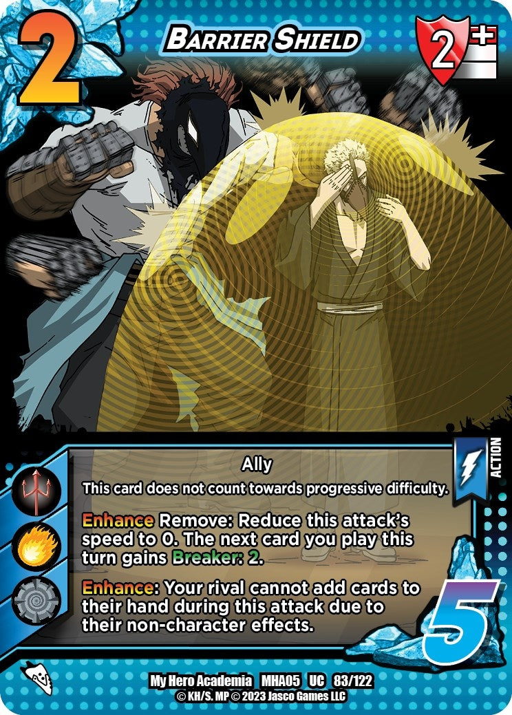 Image for Barrier Shield (UniVersus: My Hero Academia: Undaunted Raid) (83/122) - UniVersus