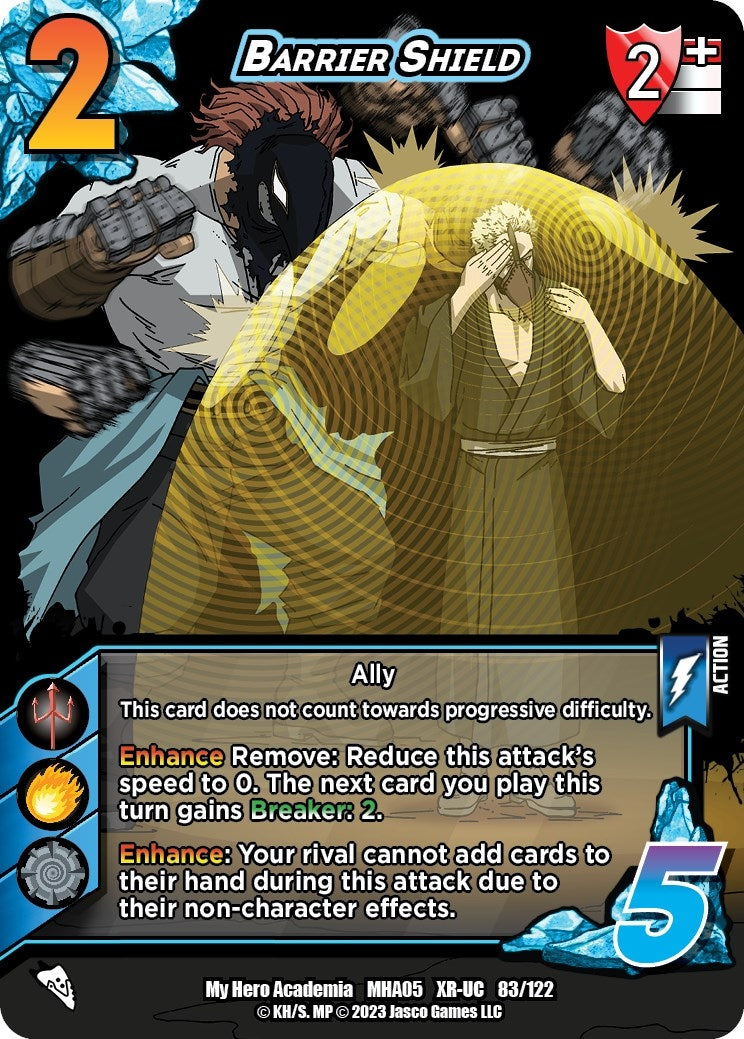 Image for Barrier Shield (XR) (UniVersus: My Hero Academia: Undaunted Raid) (83/122) - UniVersus