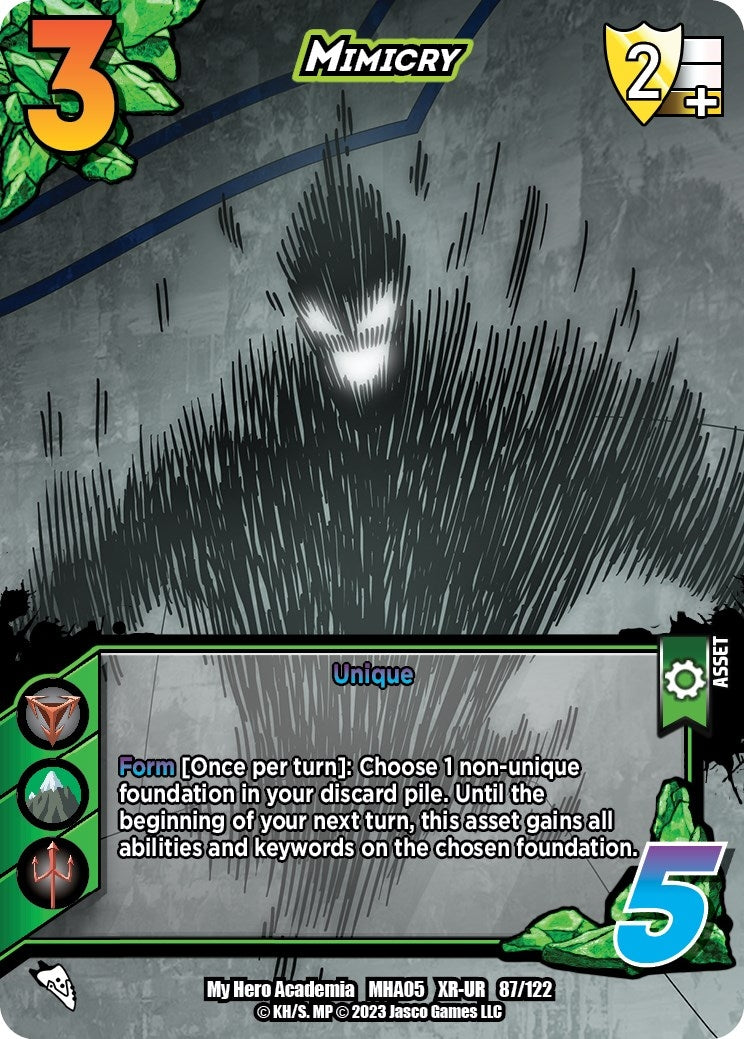 Image for Mimicry (XR) (UniVersus: My Hero Academia: Undaunted Raid) (87/122) - UniVersus
