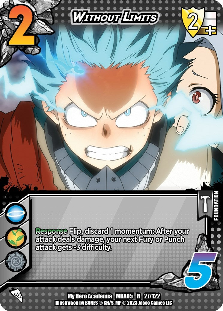 Image for Without Limits (UniVersus: My Hero Academia: Undaunted Raid) (27/122) - UniVersus