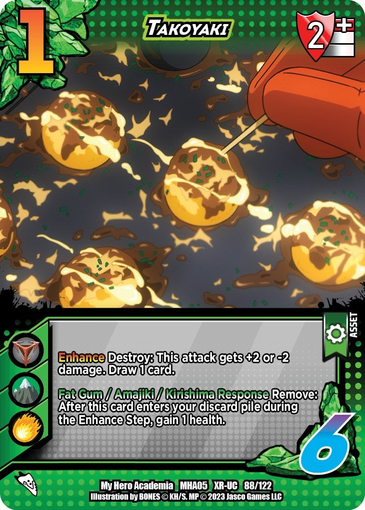 Image for Takoyaki (XR) (UniVersus: My Hero Academia: Undaunted Raid) (88/122) - UniVersus