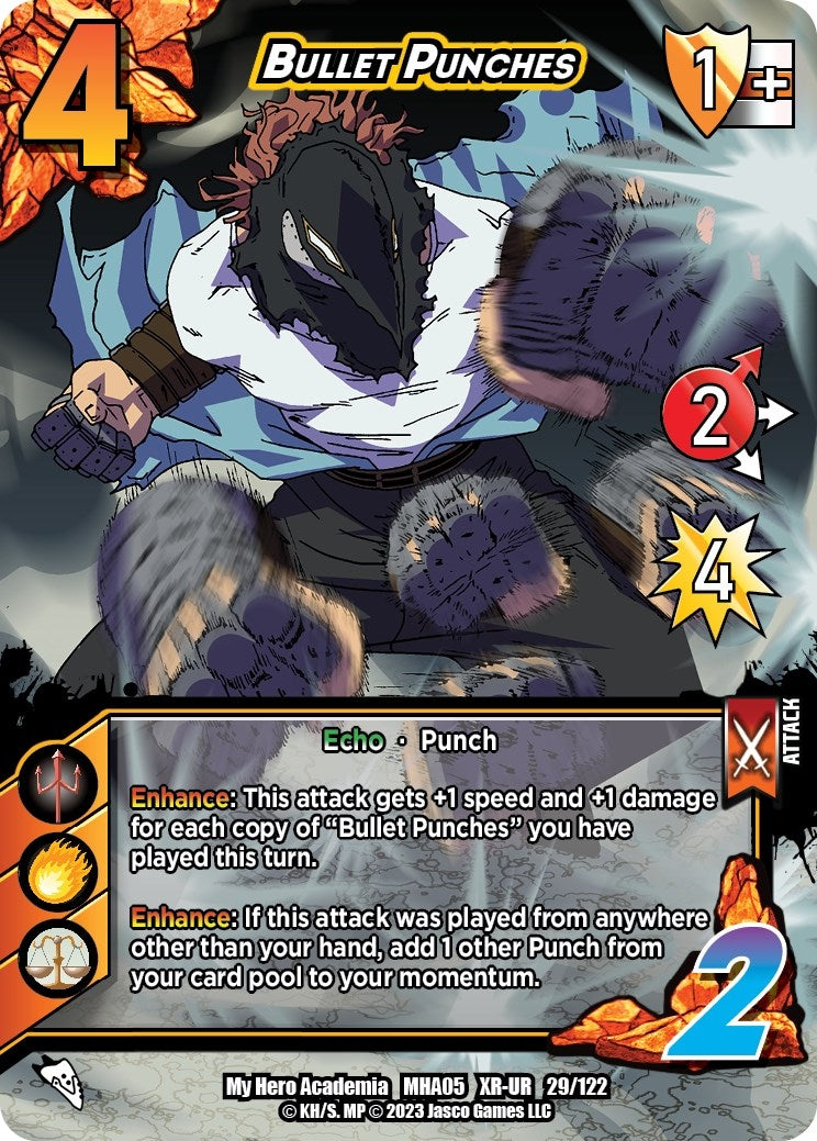 Image for Bullet Punches (XR) (UniVersus: My Hero Academia: Undaunted Raid) (29/122) - UniVersus