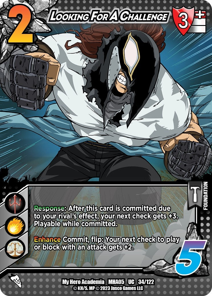Image for Looking For A Challenge (UniVersus: My Hero Academia: Undaunted Raid) (34/122) - UniVersus