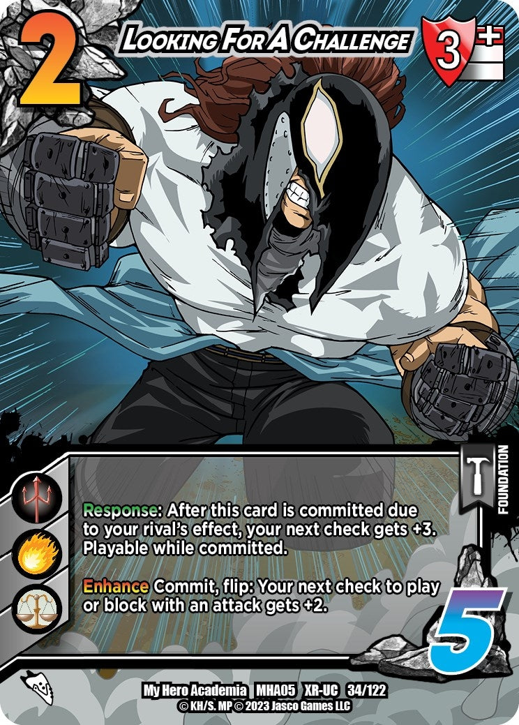 Image for Looking For A Challenge (XR) (UniVersus: My Hero Academia: Undaunted Raid) (34/122) - UniVersus