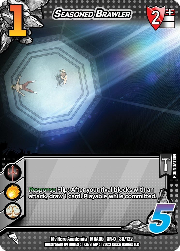 Image for Seasoned Brawler (XR) (UniVersus: My Hero Academia: Undaunted Raid) (36/122) - UniVersus