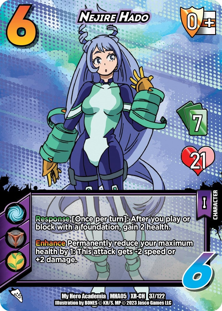 Image for Nejire Hado (XR-CH) (UniVersus: My Hero Academia: Undaunted Raid) (37/122) - UniVersus