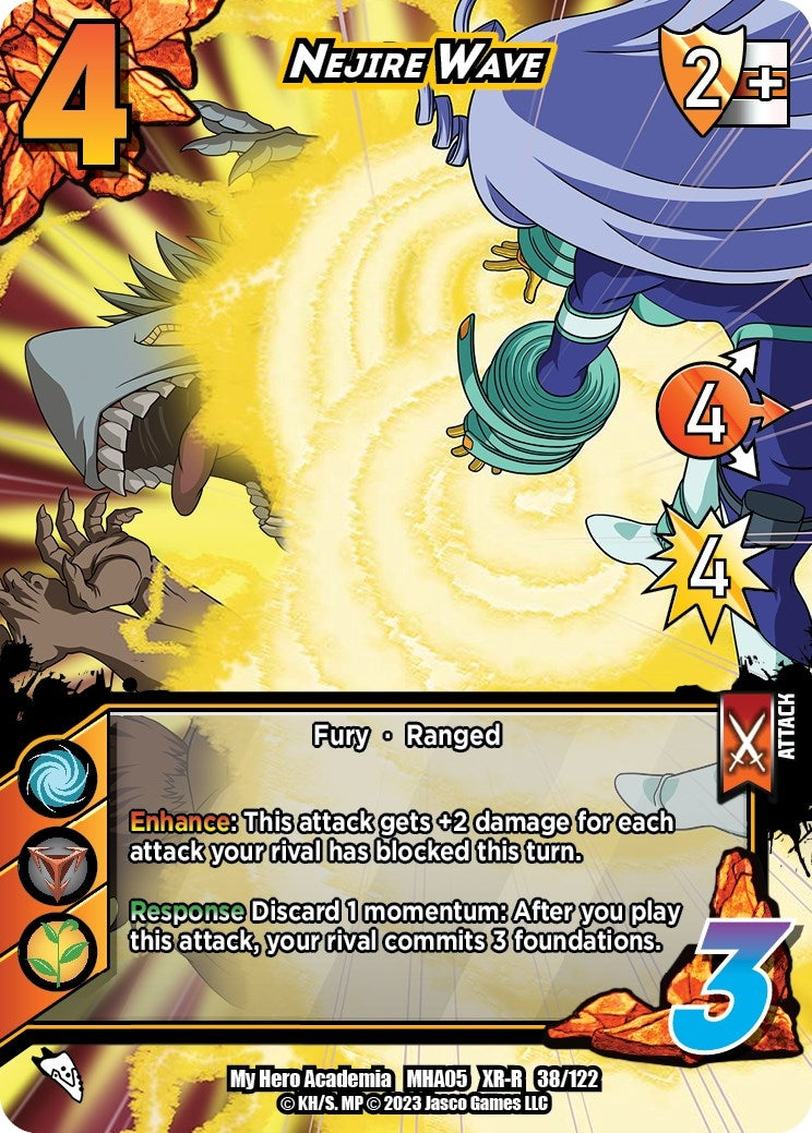Image for Nejire Wave (XR) (UniVersus: My Hero Academia: Undaunted Raid) (38/122) - UniVersus