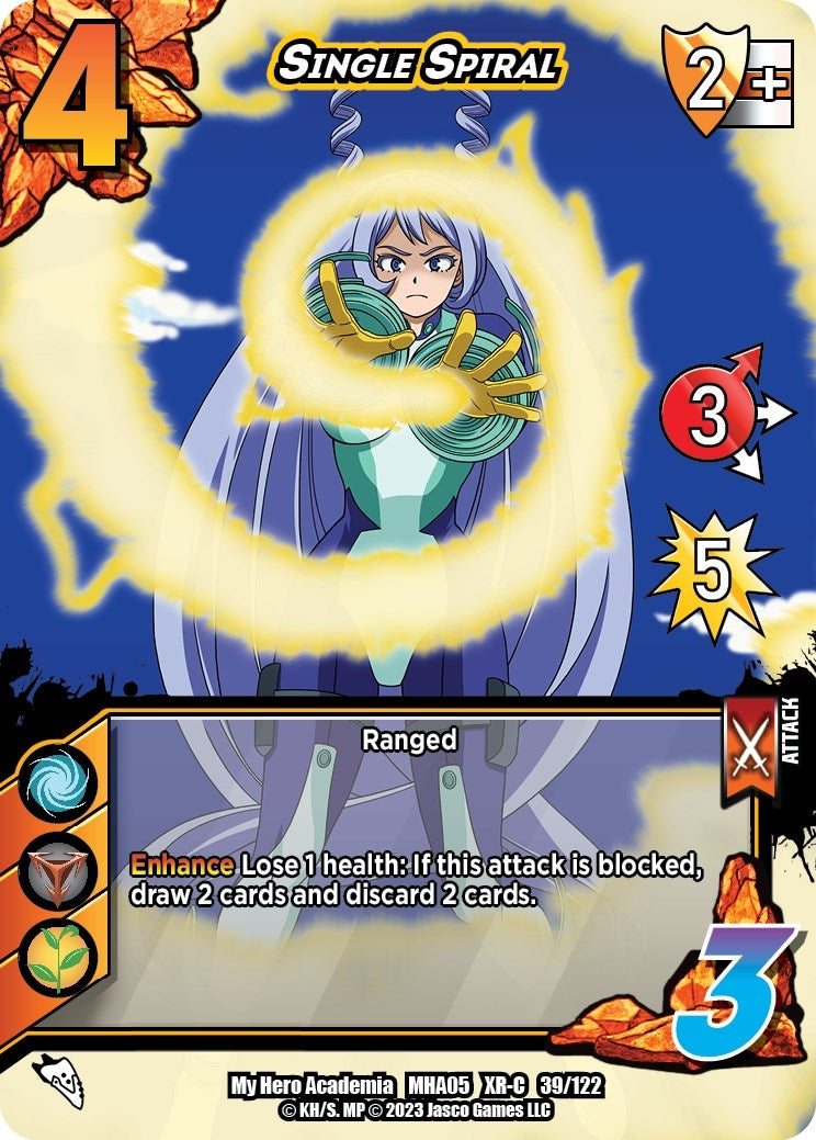 Image for Single Spiral (XR) (UniVersus: My Hero Academia: Undaunted Raid) (39/122) - UniVersus
