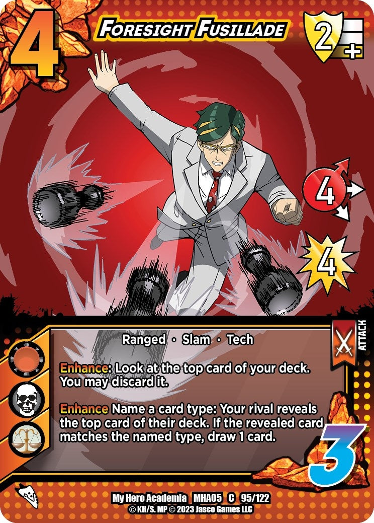 Image for Foresight Fusillade (UniVersus: My Hero Academia: Undaunted Raid) (95/122) - UniVersus