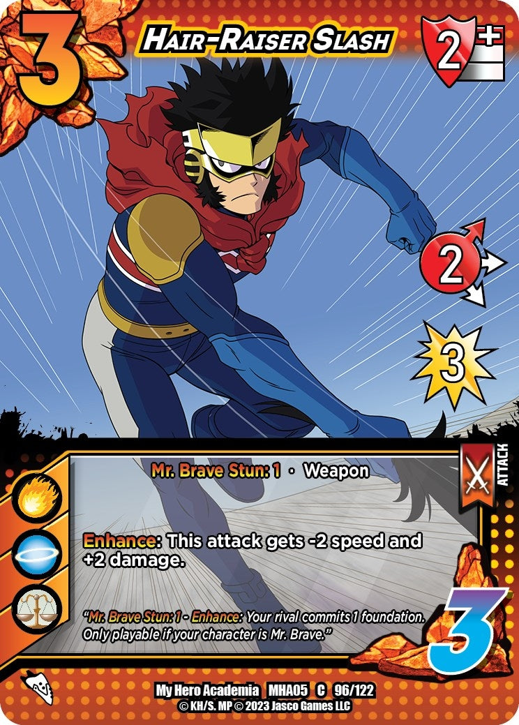 Image for Hair-Raiser Slash (UniVersus: My Hero Academia: Undaunted Raid) (96/122) - UniVersus