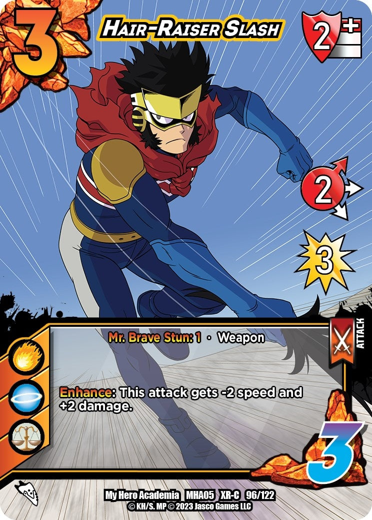 Image for Hair-Raiser Slash (XR) (UniVersus: My Hero Academia: Undaunted Raid) (96/122) - UniVersus
