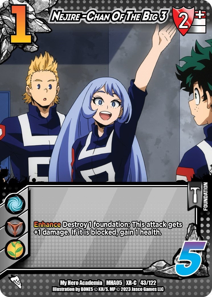 Image for Nejire-Chan Of The Big 3 (XR) (UniVersus: My Hero Academia: Undaunted Raid) (43/122) - UniVersus