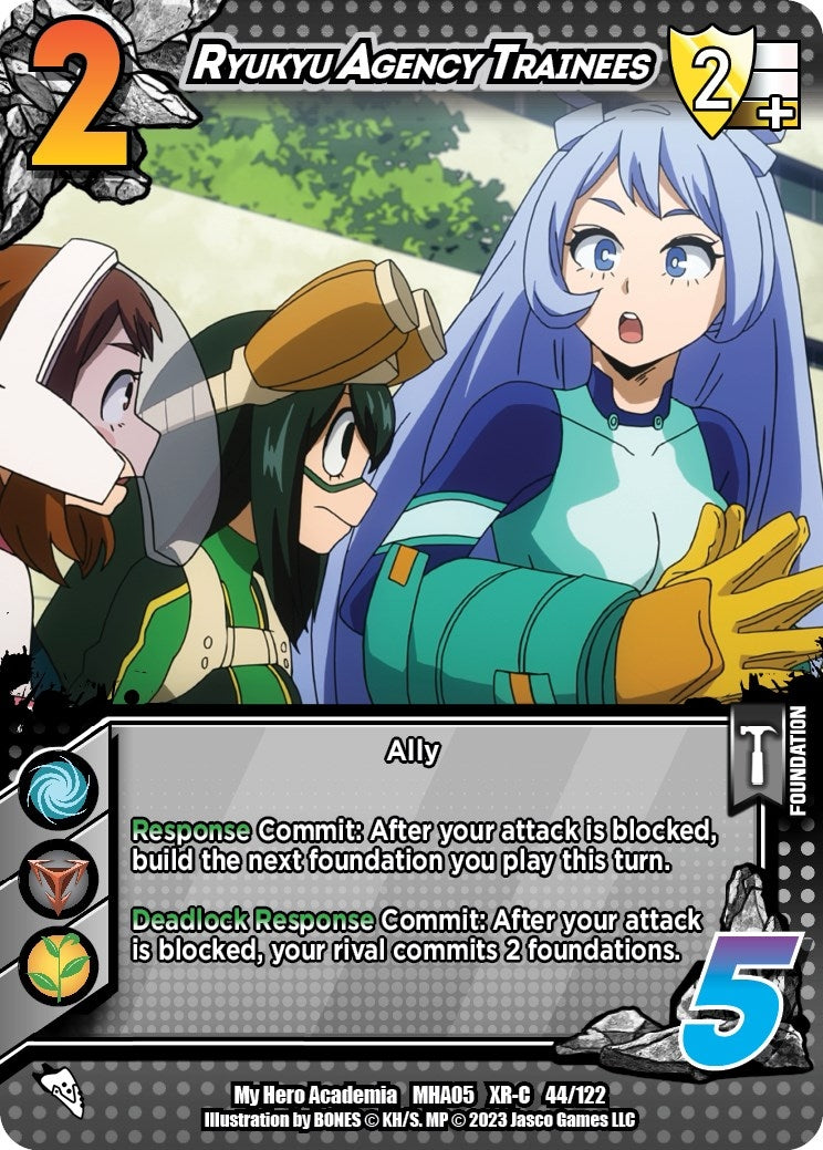 Image for Ryuku Agency Trainees (XR) (UniVersus: My Hero Academia: Undaunted Raid) (44/122) - UniVersus