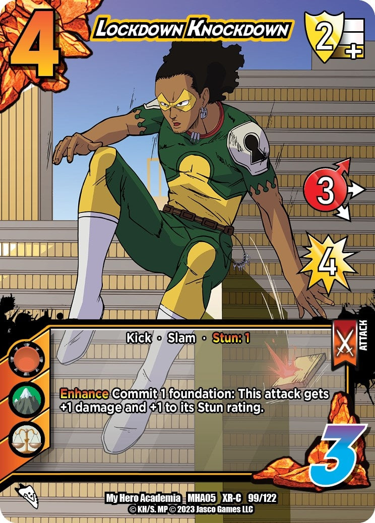 Image for Lockdown Knockdown (XR) (UniVersus: My Hero Academia: Undaunted Raid) (99/122) - UniVersus