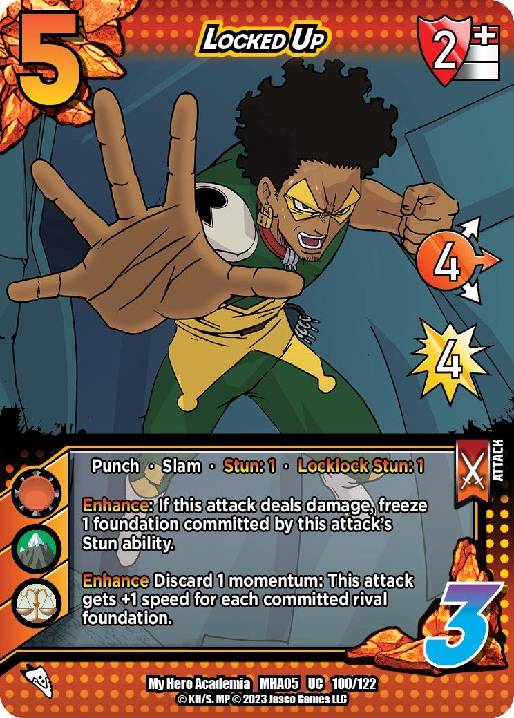 Image for Locked Up (UniVersus: My Hero Academia: Undaunted Raid) (100/122) - UniVersus