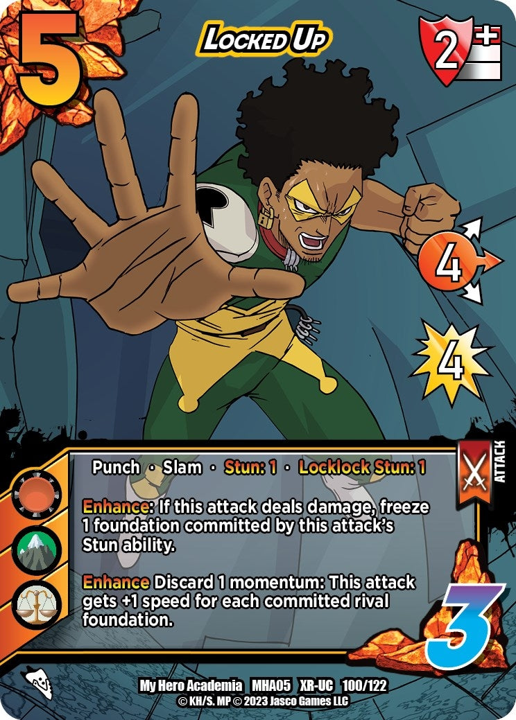 Image for Locked Up (XR) (UniVersus: My Hero Academia: Undaunted Raid) (100/122) - UniVersus