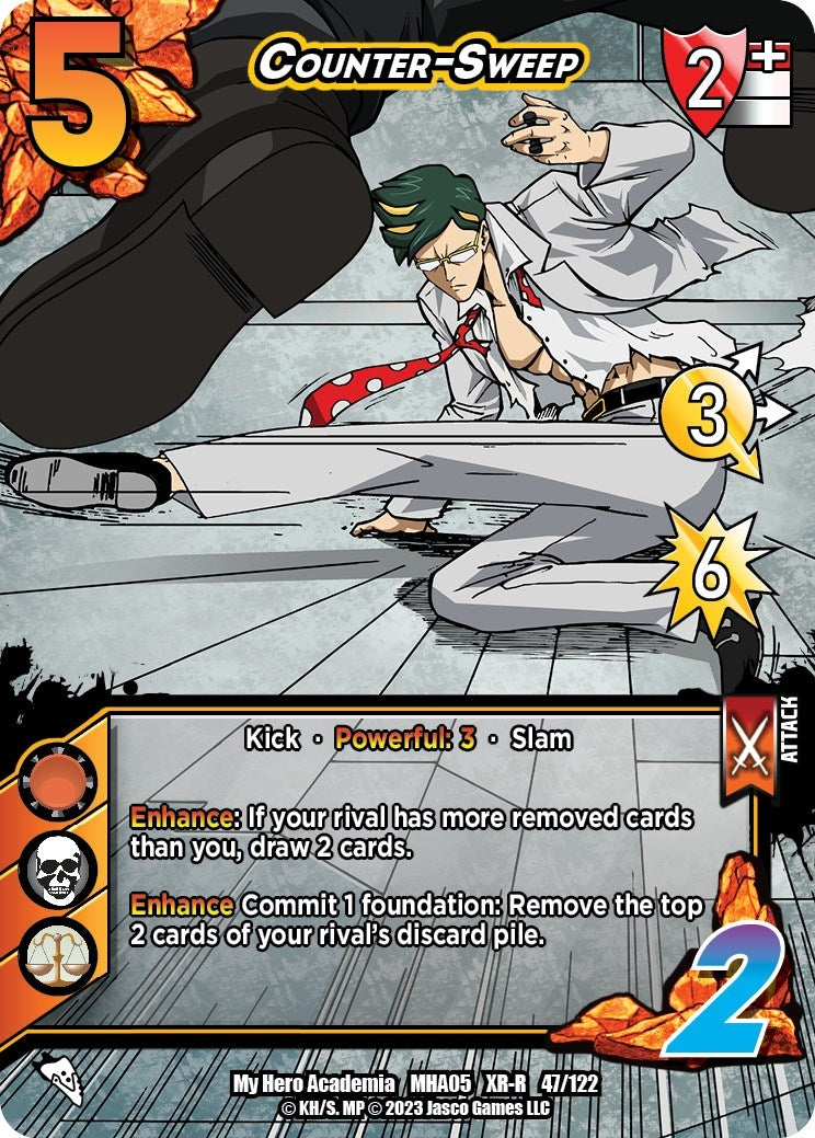 Image for Counter-Sweep (XR) (UniVersus: My Hero Academia: Undaunted Raid) (47/122) - UniVersus
