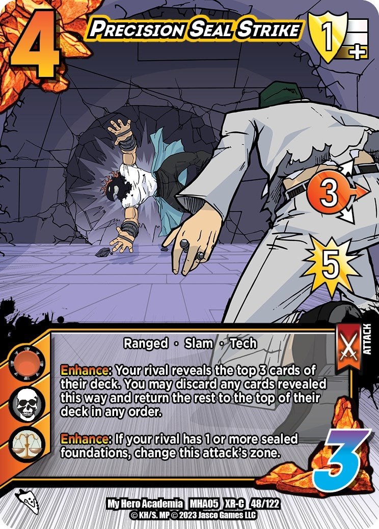 Image for Precision Seal Strike (XR) (UniVersus: My Hero Academia: Undaunted Raid) (48/122) - UniVersus