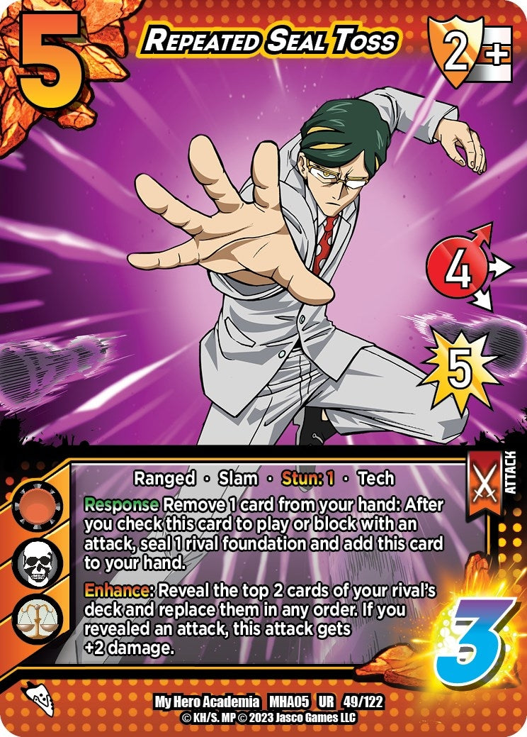Image for Repeated Seal Toss (UniVersus: My Hero Academia: Undaunted Raid) (49/122) - UniVersus