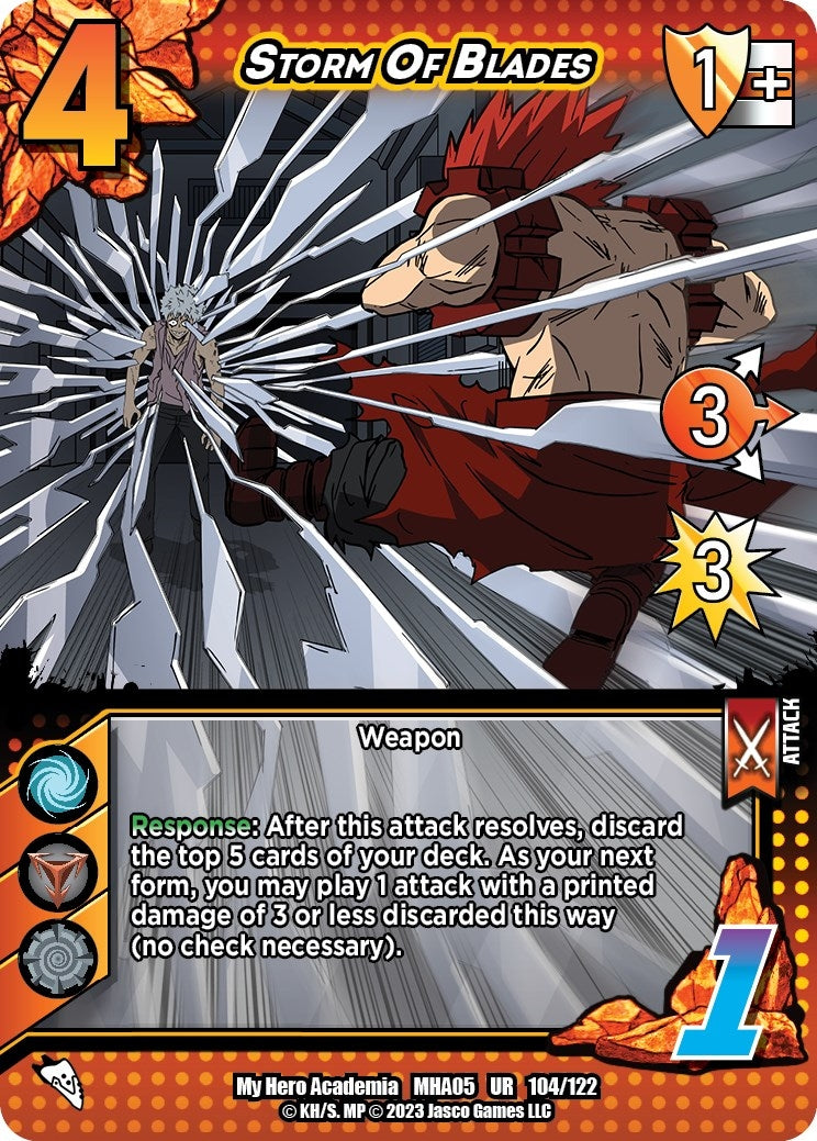 Image for Storm of Blades (UniVersus: My Hero Academia: Undaunted Raid) (104/122) - UniVersus