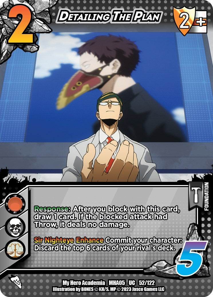 Image for Detailing The Plan (UniVersus: My Hero Academia: Undaunted Raid) (52/122) - UniVersus