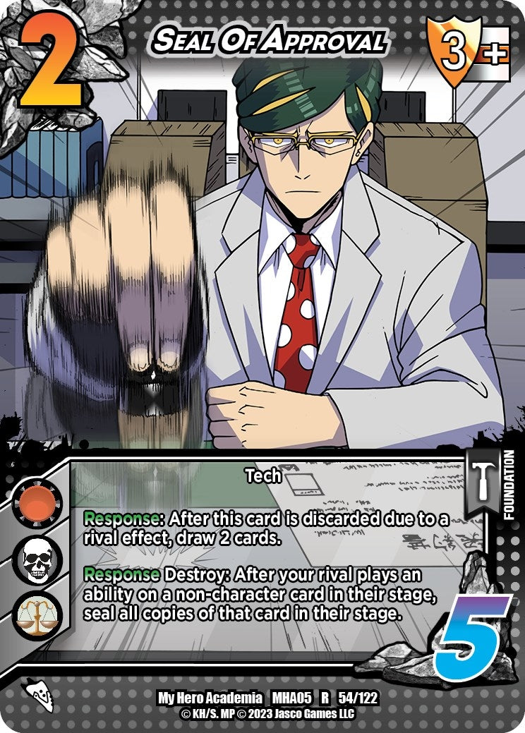 Image for Seal Of Approval (UniVersus: My Hero Academia: Undaunted Raid) (54/122) - UniVersus