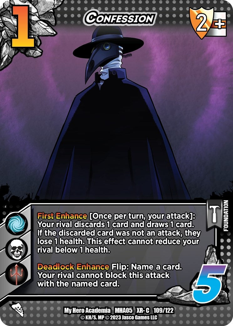 Image for Confession (XR) (UniVersus: My Hero Academia: Undaunted Raid) (109/122) - UniVersus