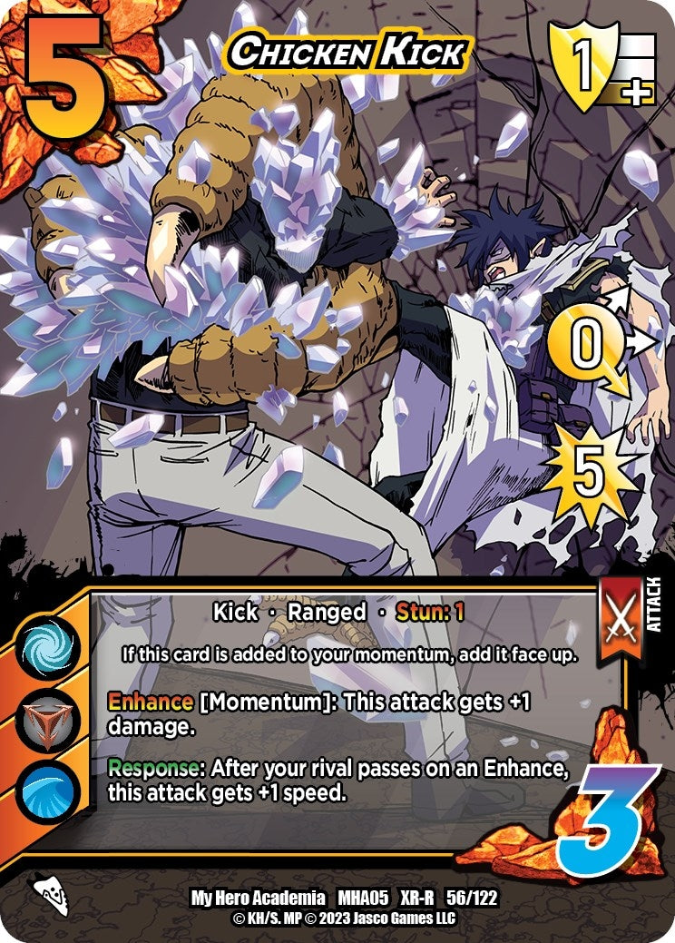 Image for Chicken Kick (XR) (UniVersus: My Hero Academia: Undaunted Raid) (56/122) - UniVersus