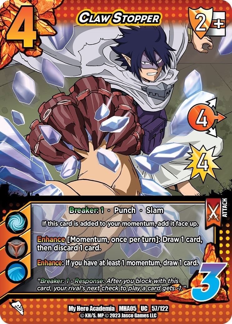 Image for Claw Stopper (UniVersus: My Hero Academia: Undaunted Raid) (57/122) - UniVersus