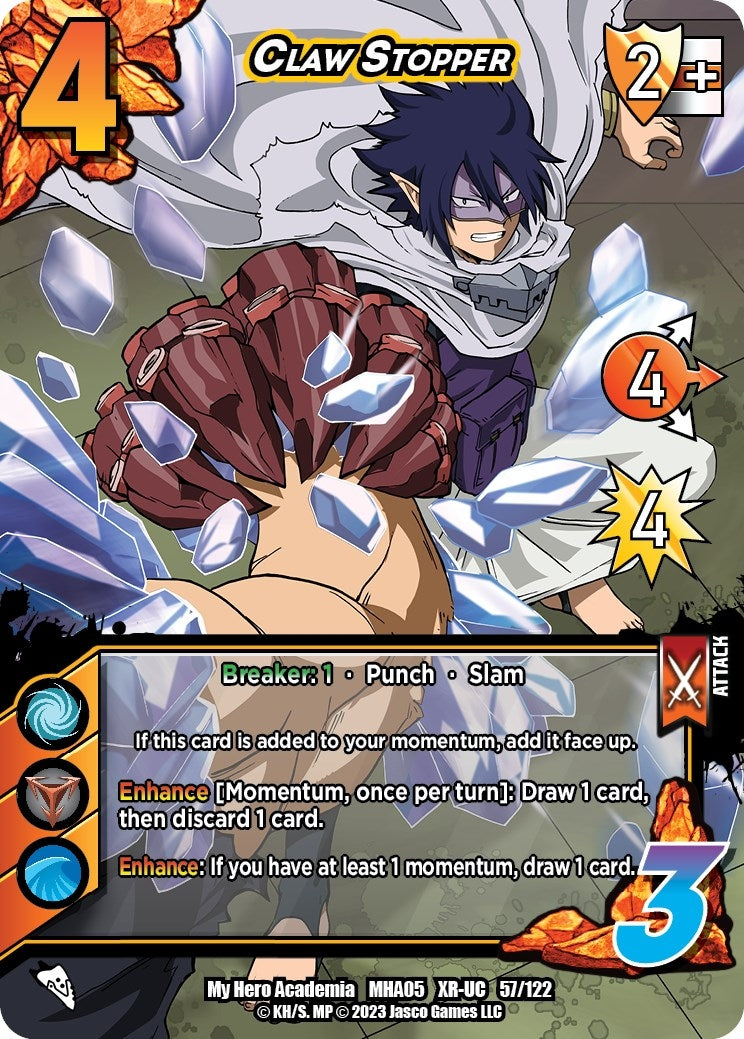 Image for Claw Stopper (XR) (UniVersus: My Hero Academia: Undaunted Raid) (57/122) - UniVersus