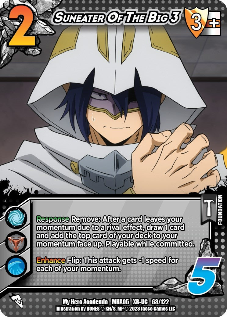 Image for Suneater Of The Big 3 (XR) (UniVersus: My Hero Academia: Undaunted Raid) (63/122) - UniVersus