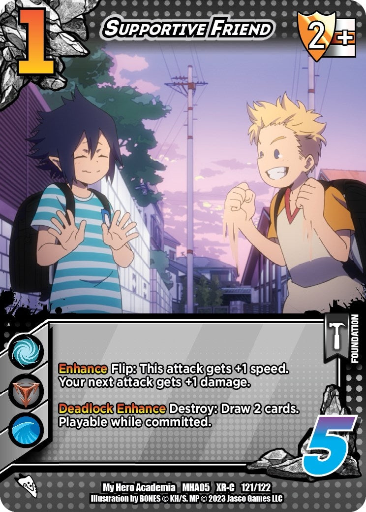 Image for Supportive Friend (XR) (UniVersus: My Hero Academia: Undaunted Raid) (121/122) - UniVersus