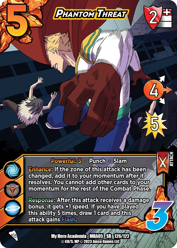 Image for Phantom Threat (UniVersus: My Hero Academia: Undaunted Raid) (126/122) - UniVersus