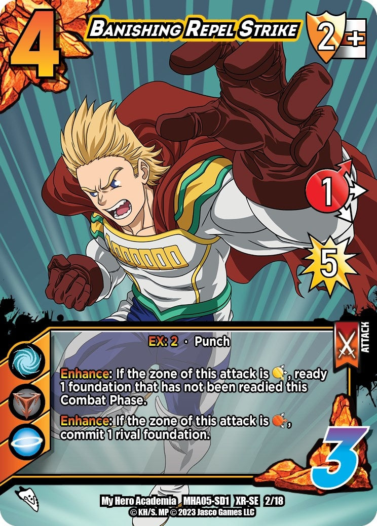 Image for Banishing Repel Strike (XR) (UniVersus: My Hero Academia: Undaunted Raid) (2/18) - UniVersus