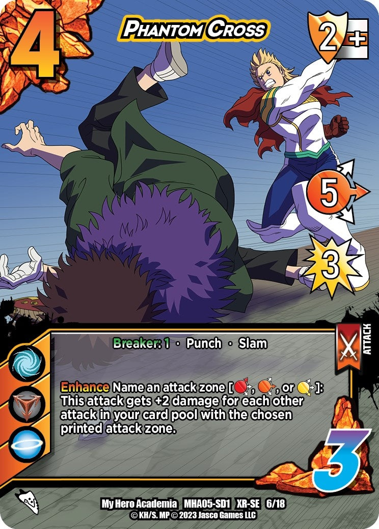 Image for Phantom Cross (XR) (UniVersus: My Hero Academia: Undaunted Raid) (6/18) - UniVersus