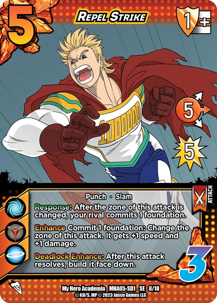 Image for Repel Strike (UniVersus: My Hero Academia: Undaunted Raid) (8/18) - UniVersus