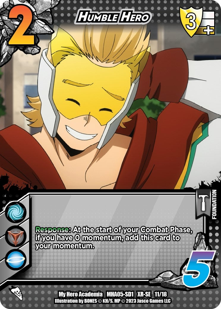 Image for Humble Hero (XR) (UniVersus: My Hero Academia: Undaunted Raid) (11/18) - UniVersus
