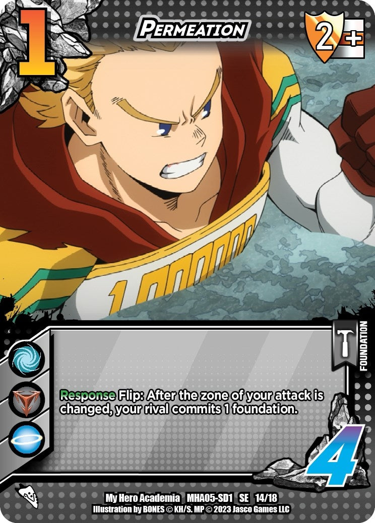 Image for Permeation (UniVersus: My Hero Academia: Undaunted Raid) (14/18) - UniVersus