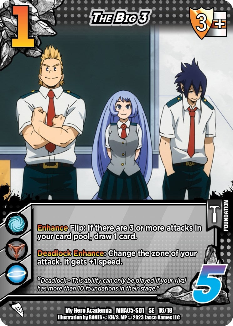 Image for The Big 3 (UniVersus: My Hero Academia: Undaunted Raid) (16/18) - UniVersus